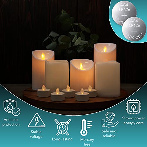 20 X Loopacell Ag4 Lr626 377 1.5V Alkaline Watch Batteries #TOP3