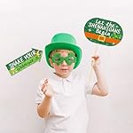 St. Patrick's Day Decorations Photo Props Saint Patricks Day Party Photo Booth Props Kit Lucky Day Friendship Themed Party Decor St. Patty Birthday Party Decoration Supplies 35 Pieces - Image 5