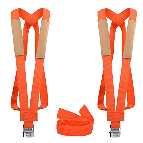 GOOACC moving straps 13Feet Lifting Straps 2 Person Moving Shoulder Harness Lifter Aid