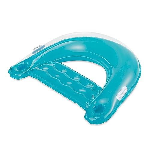 Summer Waves Flotador para Piscina, Colchoneta Sillon para Adultos Hinchable, Flotador para Adultos, Hamaca de Agua, Colchoneta Playa Sillon Acuático