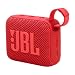 JBL GO 4 Ultra-Portable Bluetooth Speaker with Big JBL Pro Sound and Punchy Bass, PlaytimeBoost, Waterproof Design and 7-Hour Playtime, Red