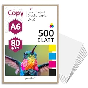 Younikat Kopierpapier A6, 500 Blatt