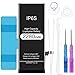 Vasea 2280mAh Battery Replacement Compatible with iPhone 6s,High Capacity Li-Polymer Rechargeable Battery with Complete Repair Tool Kit Adhesive and Instructions - 24 Months Warranty