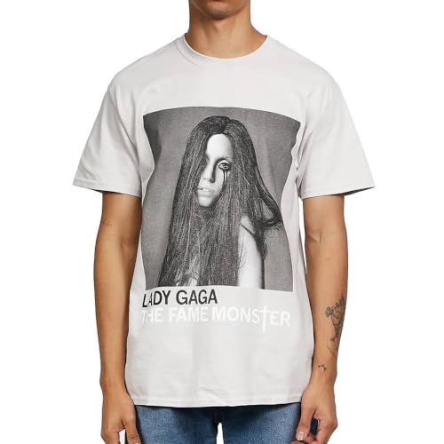 Lady Gaga 'Fame Monster' (Grey) T-Shirt (Large)