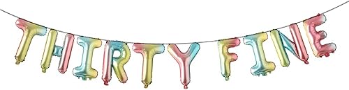 Miniatura 1 de Cartel de 30 globos finos para fiesta de cumpleaños de 30 años para hombres y mujeres, decoración de fiesta de cumpleaños de 30 años, decoración de