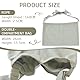 NJCXOLA Drain Holder After Tummy Tuck, Adjustable Mastectomy Drain Holder Drain Holder After Tummy Tuck, Mastectomy Drainage Pouch Mastectomy Recovery Supplies - Grau