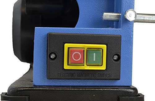 Bild 4 - Güde Band- & Tellerschleifer GBTS 400 (350 W Motorleistung, 914 x 100 mm Schleifband-Maß, 282 m/min Bandgeschwindigkeit, 1450 1/min Schleiftellerdrehzahl, 36 mm Ø Staubsaugeranschluss)