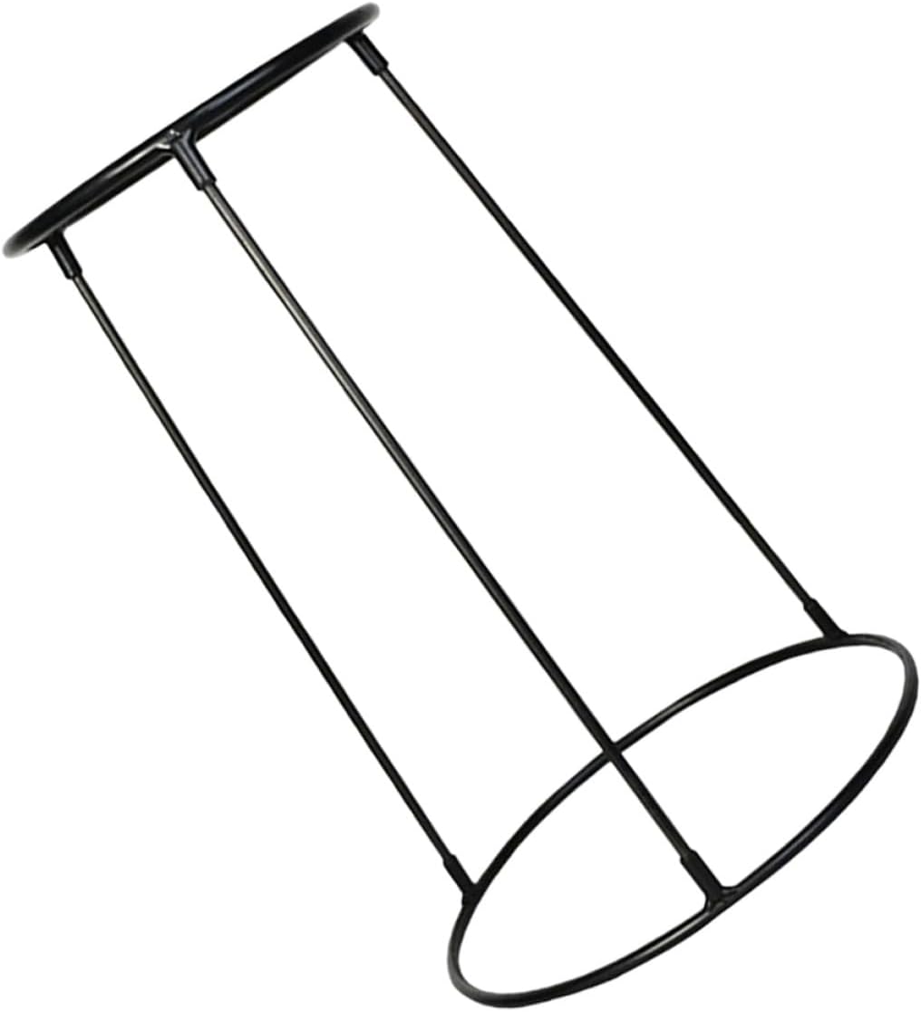 African Drum Stand Bracket 10-13 Inch Carbon Steel Mount for Djembe and Hand Drum Adult Beginner Sitting and Standing Percussion Display Hardware and Performance