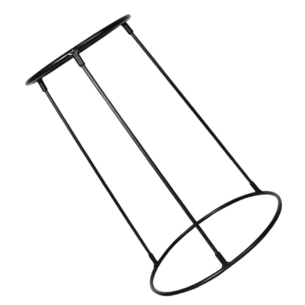 Toyvian Soporte para Tambores de 10 Pulgadas, Soporte Metálico para Djembé de Pie y Sentado, Accesorio Resistente para Percusión, Compatible para Práctica y Presentaciones en Escenario