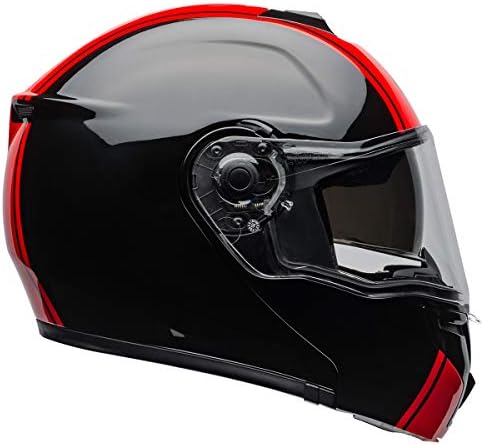 BELL SRT Modular Helmet (Ribbon Gloss Black/Red - Small)