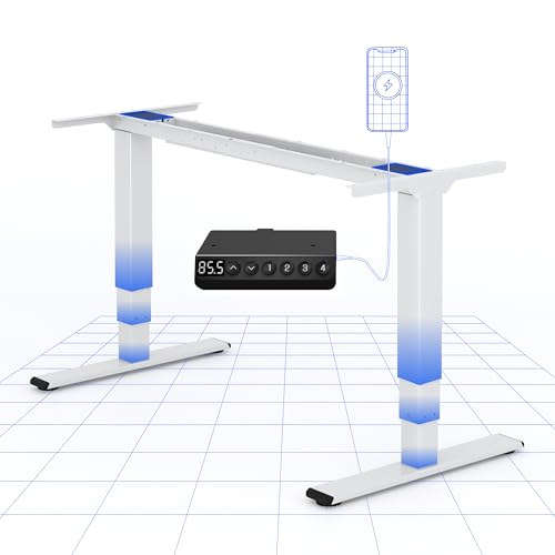 FLEXISPOT EC4 Plus Escritorio Elevable Eléctrico de 3 Columnas 2 ...