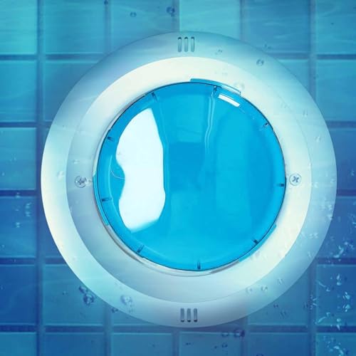 JISADER Conjunto de Acessórios Deslumbrantes para Piscina, Lente Subaquática Resistente, Montagem Si