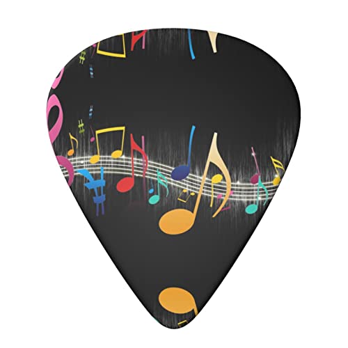 Ensemble de 6 pièces de médiator de guitare colorée pour guitare acoustique, guitare électrique, basse, ukulélé – fin… - Les Beatles, Paul McCartney, John Lennon, RIngo Starr, George Harrison Ensemble de 6 pièces de médiator de guitare colorée pour guitare acoustique, guitare électrique, basse, ukulélé - fin… – Image 4
