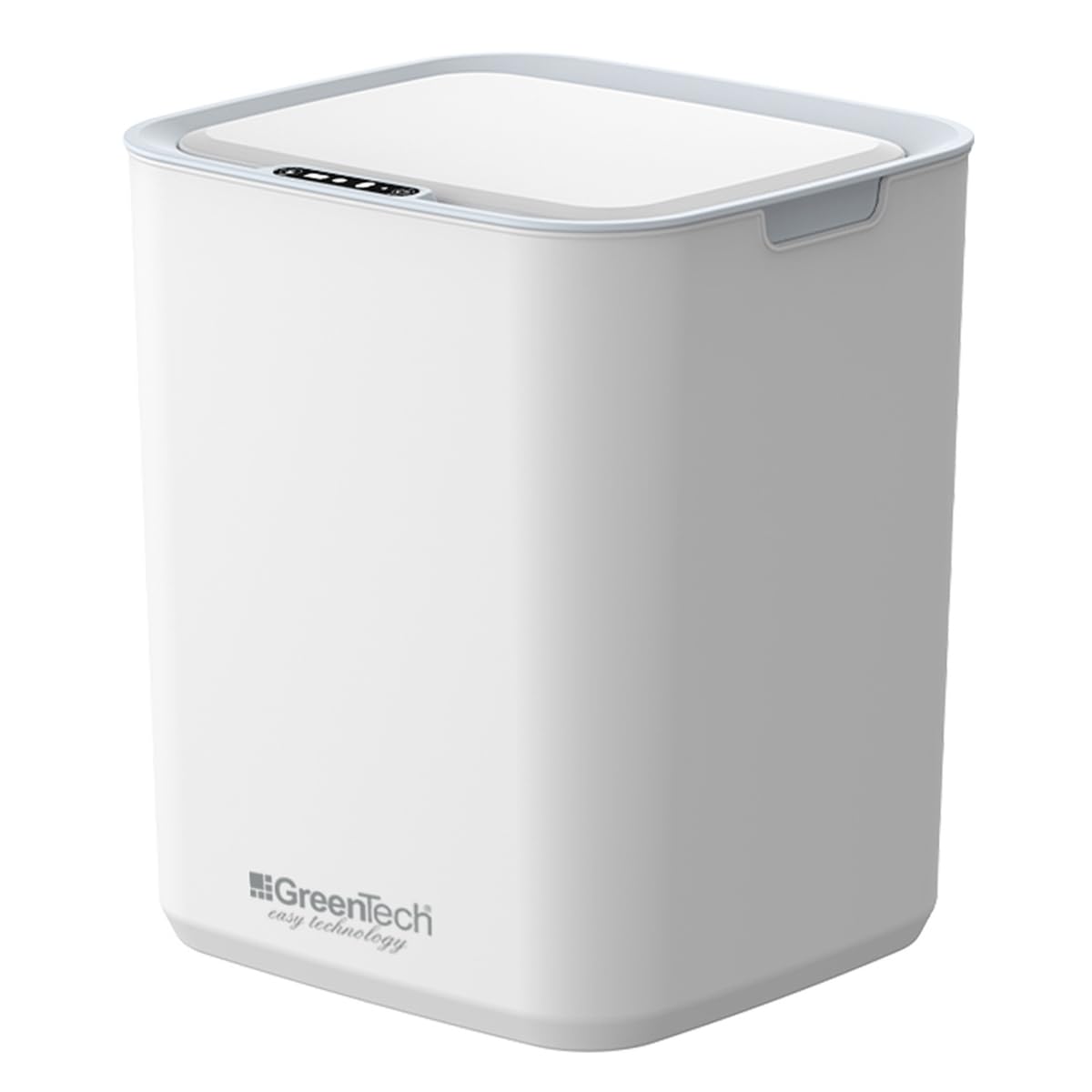 GreenTech Sensörlü Çöp Kovası Şarjlı Akıllı, Beyaz, 22 Litre,…