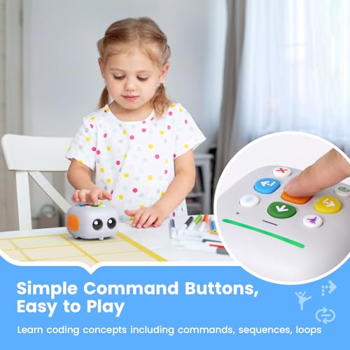 TaleBot Basic Robot Toy for Kids Ages 3-5, Screen-Free STEM Toys for Kids Learn to Code, Interective Learning Toys for Toddlers, Homeschool&Classrrom Pre-K, Best Gift for Boys and Girls - Image 3