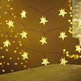 【Anwendung】: Die Lichterkette außen Batterie sind eine gute Wahl für Urlaub, Garten, Garten, Rasen, Zaun, Veranda, Baum, Dach, Deck, Urlaub und so weiter.