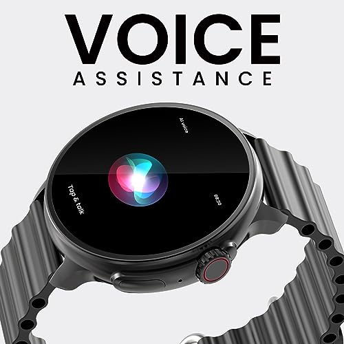 Image of CELLECOR A5 PRO DISC 1.52 inch HD Display- BT Calling Smartwatch, 500 NITS, AI Voice Assistant, with 120+ Sports Modes, SpO2, HR, IP68, Camera Control - Black