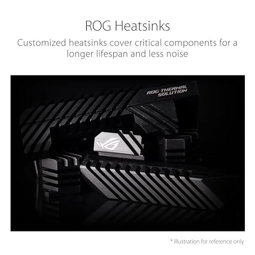 ROG Strix 750W Gold Alimentatore PC Modulare, 80Plus Gold, ATX12V, Dissipatori ROG Heatsink, Ventola Axial-Tech, Tecnologia 0dB, Misure 16 x 15 x 8.6 cm, Tasto ON/OFF, Nero - Alimentatore - Immagine 1