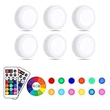 ☀Brillo ajustable y velocidad de cambio de color – Dos mandos a distancia están incluidos en el paquete de las luces del armario, que pueden funcionar las luces dentro de un rango de 3 m. Puedes ajustar el brillo para la luz, haciendo clic en los botones "+" y "-" en los mandos a distancia para mejorar o reducir el brillo, y cambiando la velocidad cuando está en los modos de iluminación (flash/estroboscópico/difuminado/suave).