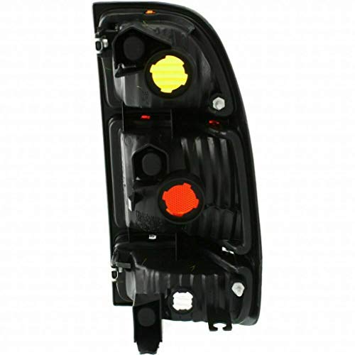 For 2000-2006 Toyota Tundra Rear Tail Light Driver Side To2800129 Regular Cab|Access Cab; Std Bed; Amber/Red/Clear Lens | 81560-0C010 #TOP1