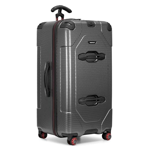 Traveler's Choice Maxporter II 30" Hardside Spinner Trunk Luggage, Gray