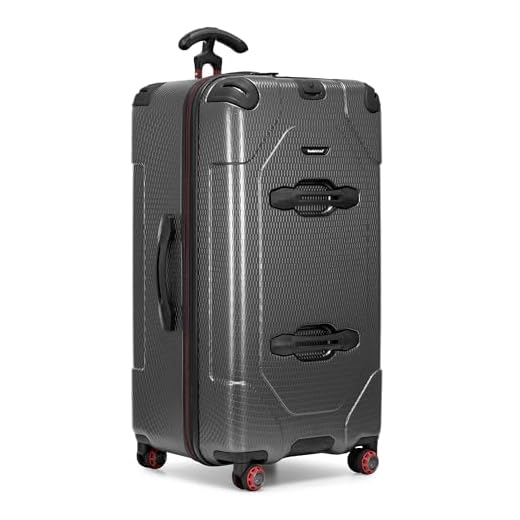Traveler's Choice Maxporter II 30" Hardside Spinner Trunk Luggage, Expandable, Gray