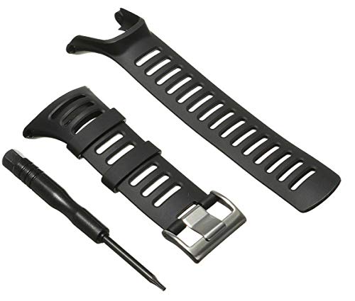 Replacement Strap for Suunto Ambit 1 2 2R 2S - Premium Waterproof Watch Band 24mm - Screwdriver Included (Black)