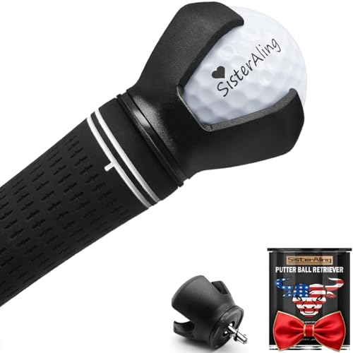 SisterAling 3-Prong Golf Ball Retriever Grabber Pick Up,Back Saver Claw