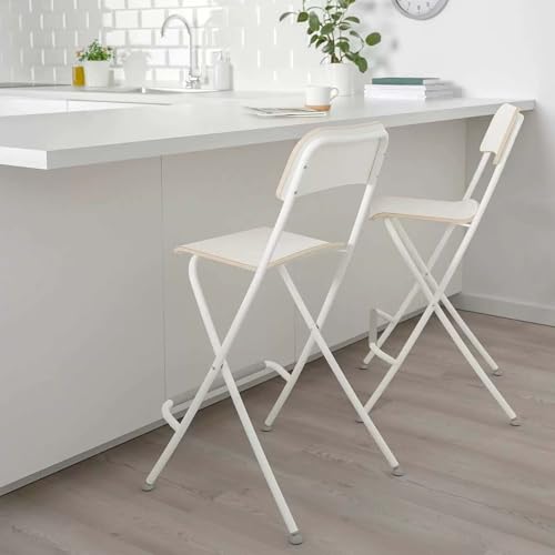 Tabouret de bar pliable bois évite l'encombrement des balcons