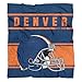 Striped hgdn Football Team Throw Blanket 60x50 Inches, Lightweight Warm Football Fans Fleece Blanket Gifts for Men Women