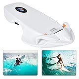 Qinlorgo Tabla de Surf eléctrica, Surf al Aire Libre Tabla de Surf eléctrica Water Paddle Board Beach Travel (Producto de Calidad con certificación CE)