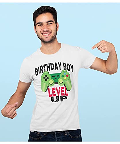 BROOKLYN VERTICAL Boys Short Sleeve T-Shirt Birthday -Video Gamer|Sizes S-XL4