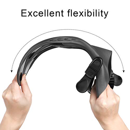 Oumers Snorkel Fins, Travel Size Adjustable Strap Diving Flippers With Mesh Bag And Extra Buckle Connector For Men Women Snorkeling Diving Swimming #TOP5
