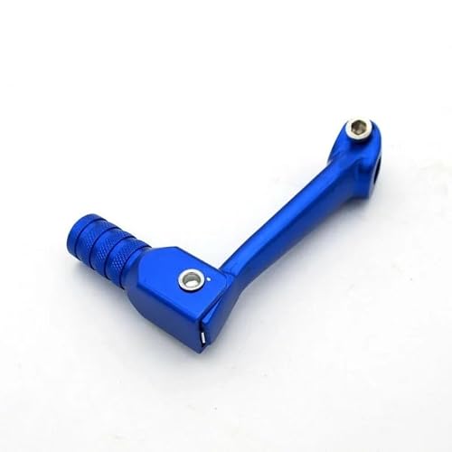 ZDCOZMD Motorcycle CNC Aluminum Folding Gear Shift Lever for Kayo for Apollo for Bosuer 110 125 140 150 160 250cc Dirt Bike Pit Bikes(Blue)