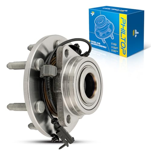 Image of PHILTOP 515096 4WD /AWD Front Wheel Bearing Hub Assembly for Silverado 1500