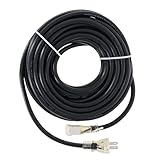 髙儀(Takagi) M·M カラー 1口 1500Wまで 125V 15A 1個口 電源タップ コンセント 電源ケーブル 延長ケーブル 電源コード たこあし 延長電源 電工 延長コード ブラック 10ｍ TG-COD-1001BA