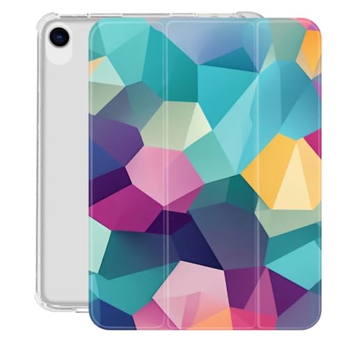 Funda para iPad De 10.ª Generación 2022, Funda con Soporte Triple para iPad De 10.ª Generación De 10,9 Pulgadas, Carcasa Inteligente con Encendido Y Apagado Automático con Parte Posteri