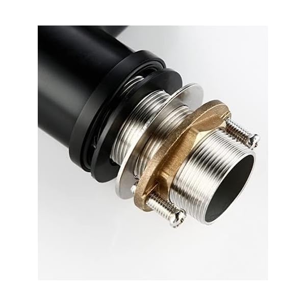 VALAZ Robinet Cuisine Evier | Robinet Mitigeur 360° Swivel, Haute Pression, Economie d'Eau | Installation Facile et Rapide | Laiton, Acier Inoxydable, Chromé, Série Misisipi