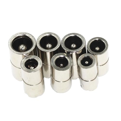 Conector Hembra de Cobre CC 5.5x2.1mm para Soldadura de Cables y Alimentación de Corriente Pack de 5 4