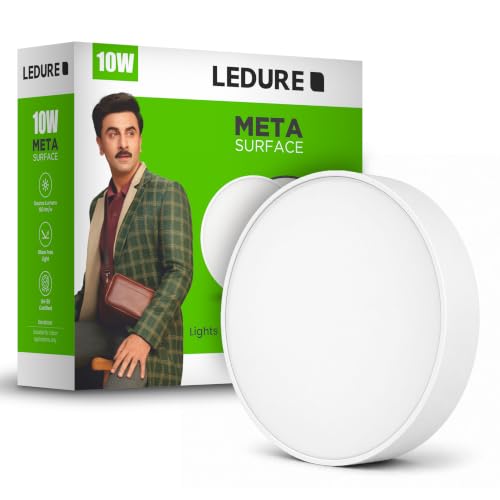 Image of LEDURE 10W LED Surface Light|Energy Efficient LED Downlight|CoolWhite Pack-1