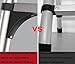 Multi-Purpose Telescoping Aluminum Ladder - Lightweight Portable Folding Extension for Balcony & Kitchen Easy Storage Durable 5 Sizes & 4 Colors - Essential Home Tool