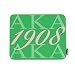 Mugod AKA 1908 Mouse Pad Also Known As Abbreviation Hip Hop Style Pink Green White Mouse Mat Non-Slip Rubber Base Mousepad for Computer Laptop PC Gaming Working Office & Home 9.5x7.9 Inch