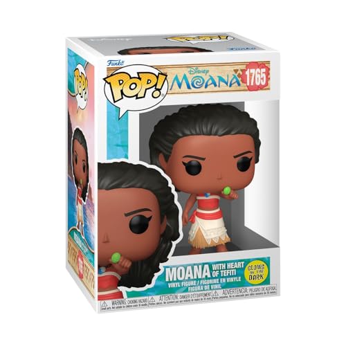 Funko Pop! Disney: Moana - Moana with Heart of Te Fiti - Collectable Vinyl Figure - Gift Idea - Official Merchandise - Toys for Kids & Adults - Cartoon Fans - Model Figure for Collectors