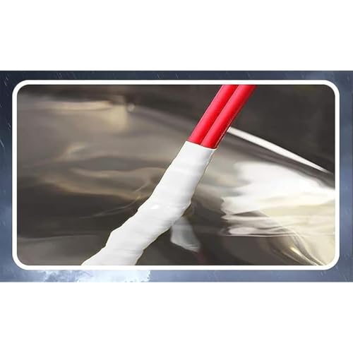 شريط عازل كهربائي مقاوم للماء من بلاستيك PVC عالي الحرارة ومقاوم للاشتعال، شريط لاصق قوي من بلاستيك PVC بالوان مختلطة 0.18 ملم × 18 ملم × 10 ياردة، شريط بلاستيك PVC