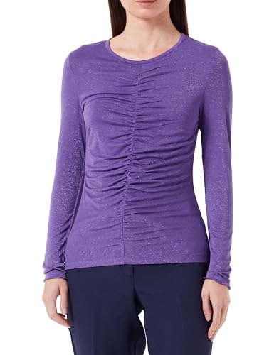 Jersey top femme BOSS C emeela Paillettes en noir pour look elegant