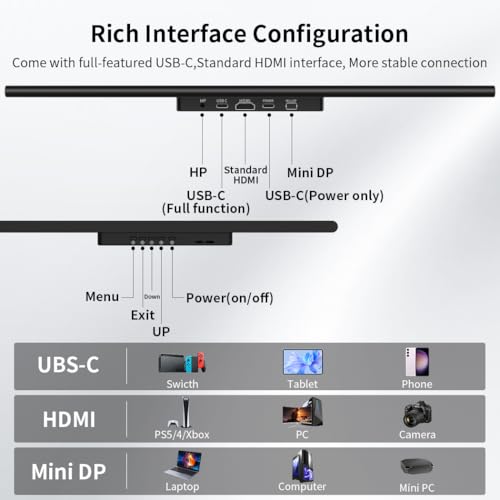 Image of Touchscreen Monitor 15.6 inch 4K OLED for Industrial /Business