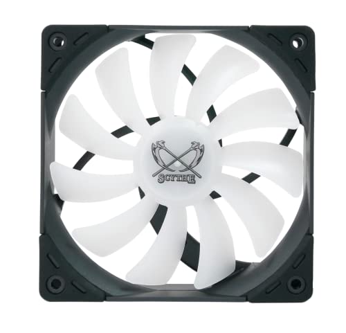 Image of Kaze Flex 120 High Air Flow PC Case Fan, Fluid Dynamic Bearing,120mm x 25mm (ARGB Edition, PWN 4-pin, 1800RPM)