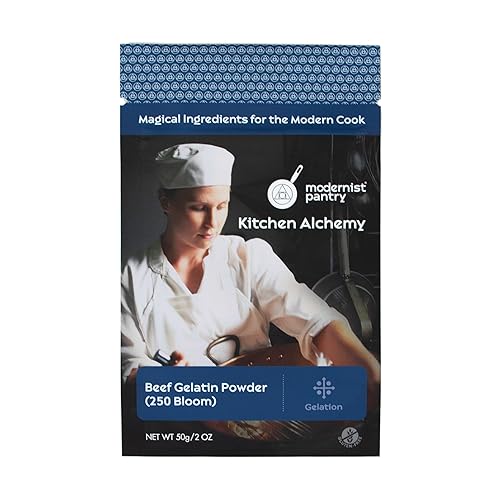 Pure Beef Gelatin Powder (250 Bloom) ⊘ Non-GMO Gluten-Free - 50g/2oz