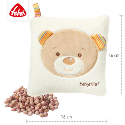 Fehn Kirschkernkissen Teddy – Kuschelkissen für Babys – Ansicht 5