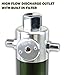 Lubeworks Oil Transfer Drum Pump Double Action 3:1 Fast Flow Rate 7.4gpm / 28lpm for SAE130 Oils/Fluids